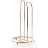 BINO ‘Liberty’ Paper Towel Holder, Gold – Free Standing Decorative Easy Tear Kitchen Paper Towel Roll Dispenser