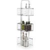 BINO ‘Madison’ 3-Tier Spa Tower, Large Rectangle, Chrome