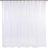 BINO Shower Curtain Liner, Clear – 2-Pack – 70″x 72″| PEVA 3G Shower Curtains for Bathroom Clear Shower Liner