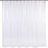 BINO Shower Curtain Liner, Clear – 70″x 72″- PEVA 8G Shower Curtains for Bathroom Clear Shower Liner