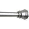 BINO Tension Shower Curtain Rod – Brushed Nickel – 42″to 72″- Adjustable Bathroom Curtain Rod Shower Rod Tension Rod Pole Tension Shower Rod