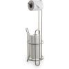 BINO ‘The Classic’ Free Standing Toilet Paper Holder, Nickel