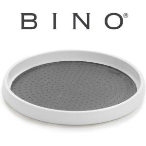 BINO 12-Inch Lazy Susan Turntable Spice Organizer, White – Plastic Rotating Lazy Susan Organizer Tray for Kitchen Pantry, Refrigerator, Freezer, Cabinet, and Countertops