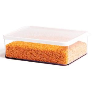 BINO Airtight Food Storage Container with Lids, 1.8 Qt/1.75 Liter, White – Kitchen Pantry Organizing Container