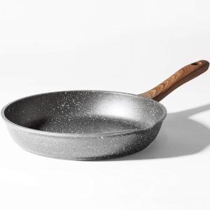 BINO Cookware Nonstick Frying Pan, 11 Inch – Speckled Gunmetal | THE CLASSIC COLLECTION | Premium Quality Nonstick Cast Aluminum Nonstick Pan Egg Pan | Stay-Cool BAKELITE Handles | Non-Toxic