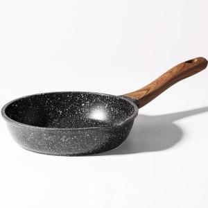 BINO Cookware Nonstick Frying Pan, 7.9 Inch – Speckled Black | THE CLASSIC COLLECTION | Premium Quality Nonstick Cast Aluminum Nonstick Pan Egg Pan | Stay-Cool BAKELITE Handles | Non-Toxic