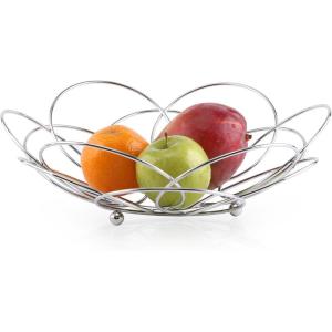 BINO ‘Cycle’ Chrome Fruit Basket