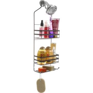 BINO ‘Emerson’ Rust-Resistant 3-Shelf Over-the-Showerhead Caddy, Bronze