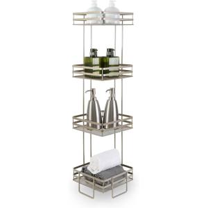 BINO ‘Lafayette’ 4-Tier Square Spa Tower, Nickel