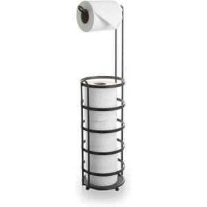 BINO ‘Lafayette’ Free Standing Toilet Paper Holder, Bronze