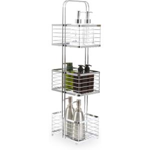 BINO ‘Madison’ 3-Tier Spa Tower, Large Rectangle, Chrome