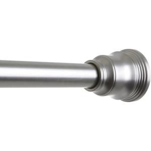 BINO Tension Shower Curtain Rod – Brushed Nickel – 42″to 72″- Adjustable Bathroom Curtain Rod Shower Rod Tension Rod Pole Tension Shower Rod