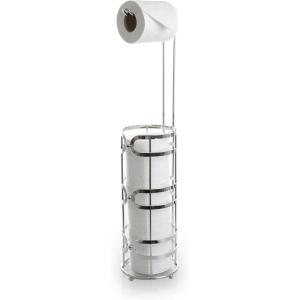 BINO ‘The Luna’ Free Standing Toilet Paper Holder, Chrome