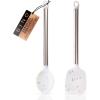 BINO 2-Piece Silicone Spoon and Spatula Set – Confetti | Stainless Steel & Heat Resistant Handle | Nonstick Kitchen Utensils for Cooking | Serving & Mixing in Nonstick Cookware | Kitchen Tools