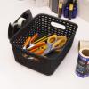 BINO Woven Plastic Storage Basket (Black, 5PK- S)