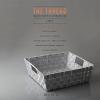 BINO Woven Strap Storage Basket With Built-In Carry Handles | Stylish Storage Organizer | Decorative Home Storage | Neat And Tidy Organizer, Home Essentials (Medium – Light Grey, 2-Pack)