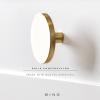 BINO 4-Pack Cabinet Knobs – 1.7″ Diameter (43mm), Brass – Dresser Knobs for Dresser Drawer Knobs and Pulls Knobs and Pulls Handles