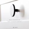 BINO 4-Pack Cabinet Knobs – 1.7″ Diameter (43mm), Matte Black – Dresser Knobs for Dresser Drawer Knobs and Pulls Knobs and Pulls Handles
