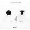 BINO 6-Pack Cabinet Knobs – 1.18″ Diameter (30mm), Matte Black – Dresser Knobs for Dresser Drawer Knobs and Pulls Knobs and Pulls Handles