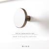 BINO 6-Pack Cabinet Knobs – 1.22″ Diameter (31mm), Brushed Nickel – Dresser Knobs for Dresser Drawer Knobs and Pulls Knobs and Pulls Handles