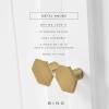 BINO 8-Pack Cabinet Knobs – 1″ Diameter (25mm), Brass – Dresser Knobs for Dresser Drawer Knobs and Pulls Knobs and Pulls Handles