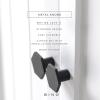 BINO 8-Pack Cabinet Knobs – 1″ Diameter (25mm), Matte Black – Dresser Knobs for Dresser Drawer Knobs and Pulls Knobs and Pulls Handles