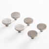 BINO 6-Pack Cabinet Knobs – 1.22″ Diameter (31mm), Brushed Nickel – Dresser Knobs for Dresser Drawer Knobs and Pulls Knobs and Pulls Handles