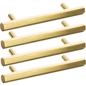 BINO 4-Pack 6″ Cabinet Handles Drawer Pulls – Cabinet Pulls for Kitchen Cabinet Hardware